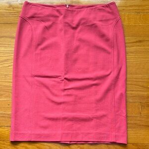 Talbots Coral Pink Women's Soft Stretchy Pencil Skirt